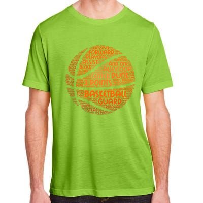 Basketball Ball Players Cute Gift Hoops Streetball Baller Basketball Great Gift Adult ChromaSoft Performance T-Shirt