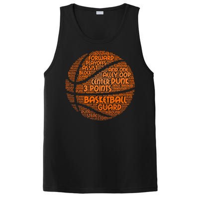 Basketball Ball Players Cute Gift Hoops Streetball Baller Basketball Great Gift PosiCharge Competitor Tank