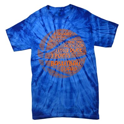 Basketball Ball Players Cute Gift Hoops Streetball Baller Basketball Great Gift Tie-Dye T-Shirt