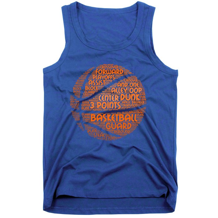 Basketball Ball Players Cute Gift Hoops Streetball Baller Basketball Great Gift Tank Top