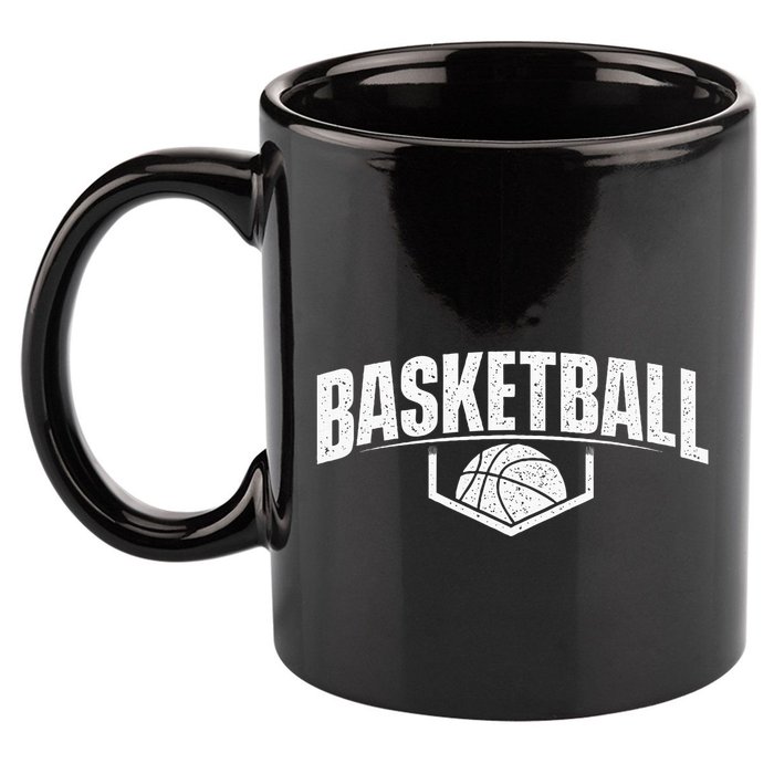Basketball Ball Player Game Trainer Sports Lover 11oz C Handle Ceramic Mug