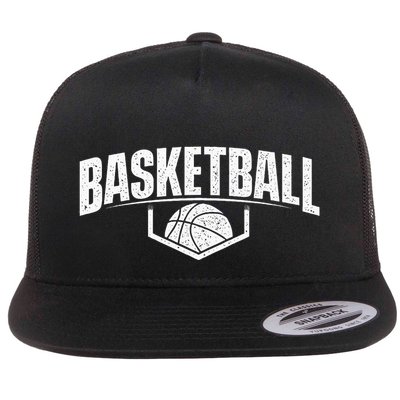 Basketball Ball Player Game Trainer Sports Lover Flatbill Hat