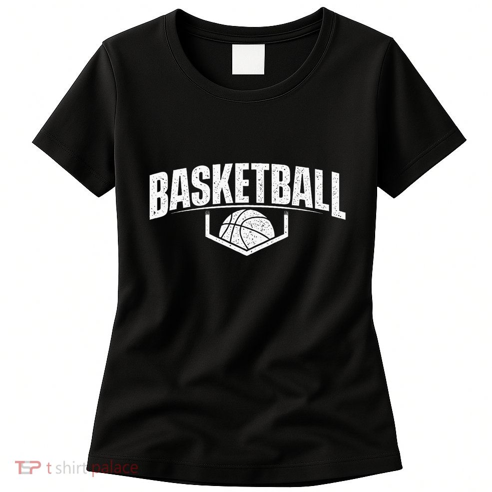 Basketball Ball Player Game Trainer Sports Lover Womens T-Shirt