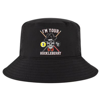 Billiard Billiards Pool I'M Your Huckleberry Funny Cool Comfort Performance Bucket Hat