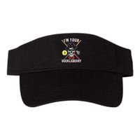 Billiard Billiards Pool I'M Your Huckleberry Funny Valucap Bio-Washed Visor