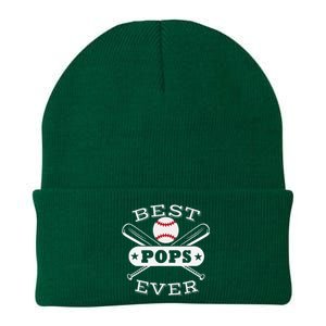 Best Baseball Pops Grandson Ball Sports Player Grandfather Knit Cap Winter Beanie