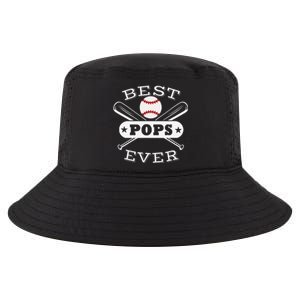 Best Baseball Pops Grandson Ball Sports Player Grandfather Cool Comfort Performance Bucket Hat