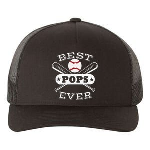 Best Baseball Pops Grandson Ball Sports Player Grandfather Yupoong Adult 5-Panel Trucker Hat