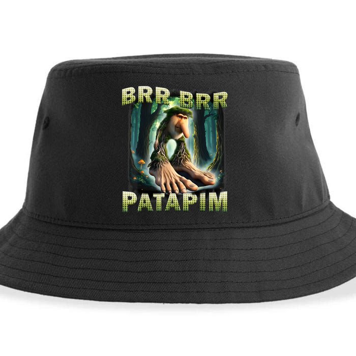 Brr Brr Patapim Funny Italian Meme Brainrot Humor Gen Z  Sustainable Bucket Hat