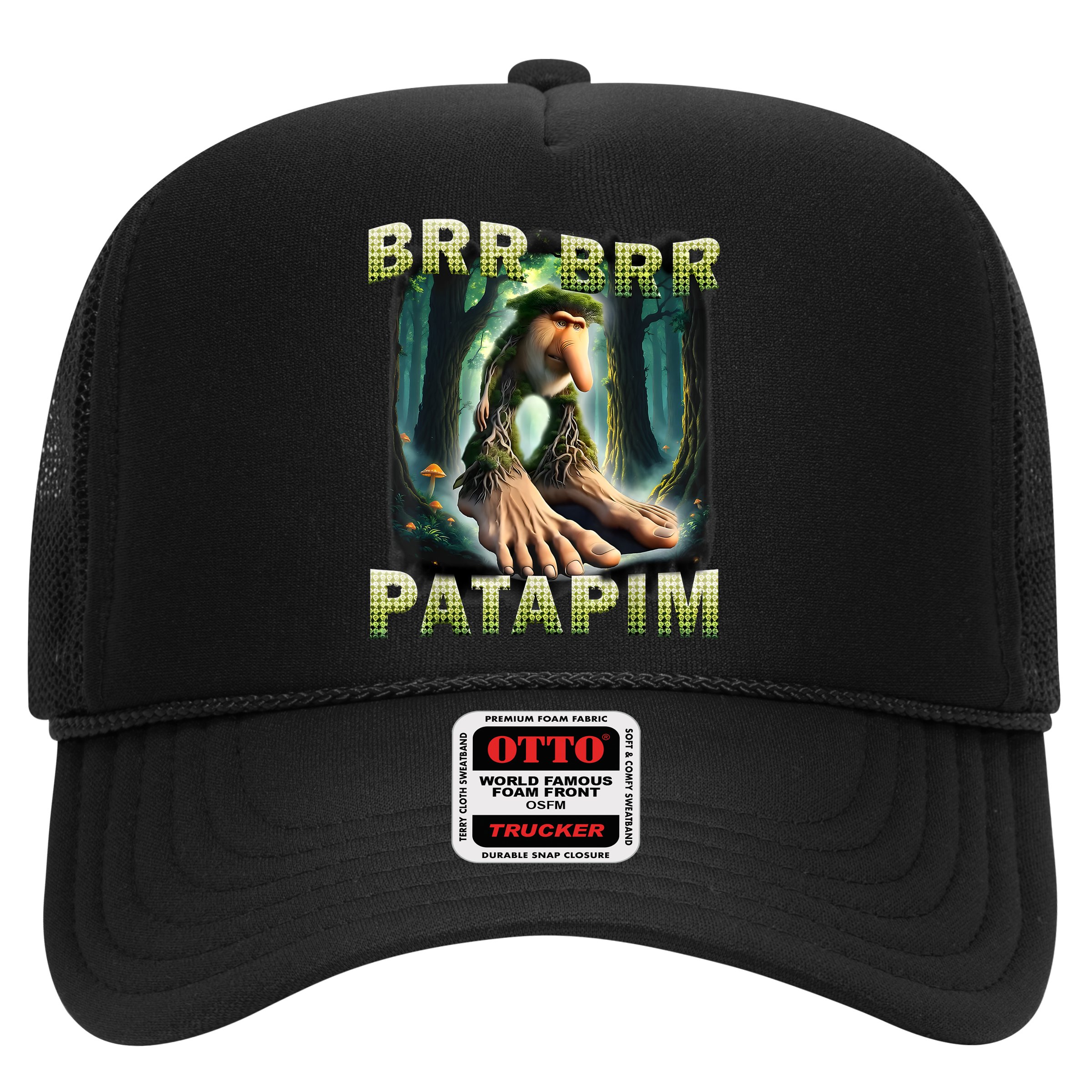 Brr Brr Patapim Funny Italian Meme Brainrot Humor Gen Z  Hat