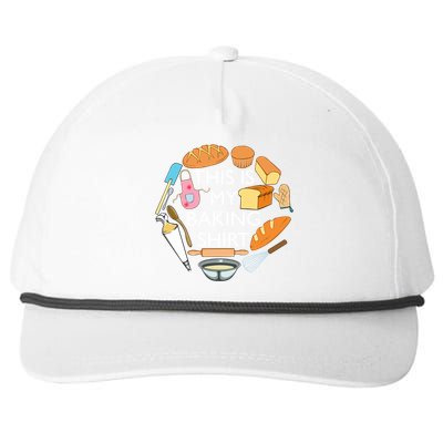 Bread Baking Pastry Funny Chef Cooking Cool Gift Snapback Five-Panel Rope Hat