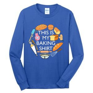 Bread Baking Pastry Funny Chef Cooking Cool Gift Tall Long Sleeve T-Shirt