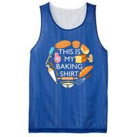 Bread Baking Pastry Funny Chef Cooking Cool Gift Mesh Reversible Basketball Jersey Tank