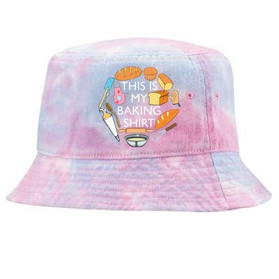 Bread Baking Pastry Funny Chef Cooking Cool Gift Tie-Dyed Bucket Hat