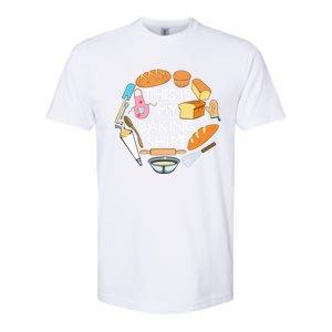 Bread Baking Pastry Funny Chef Cooking Cool Gift Softstyle CVC T-Shirt