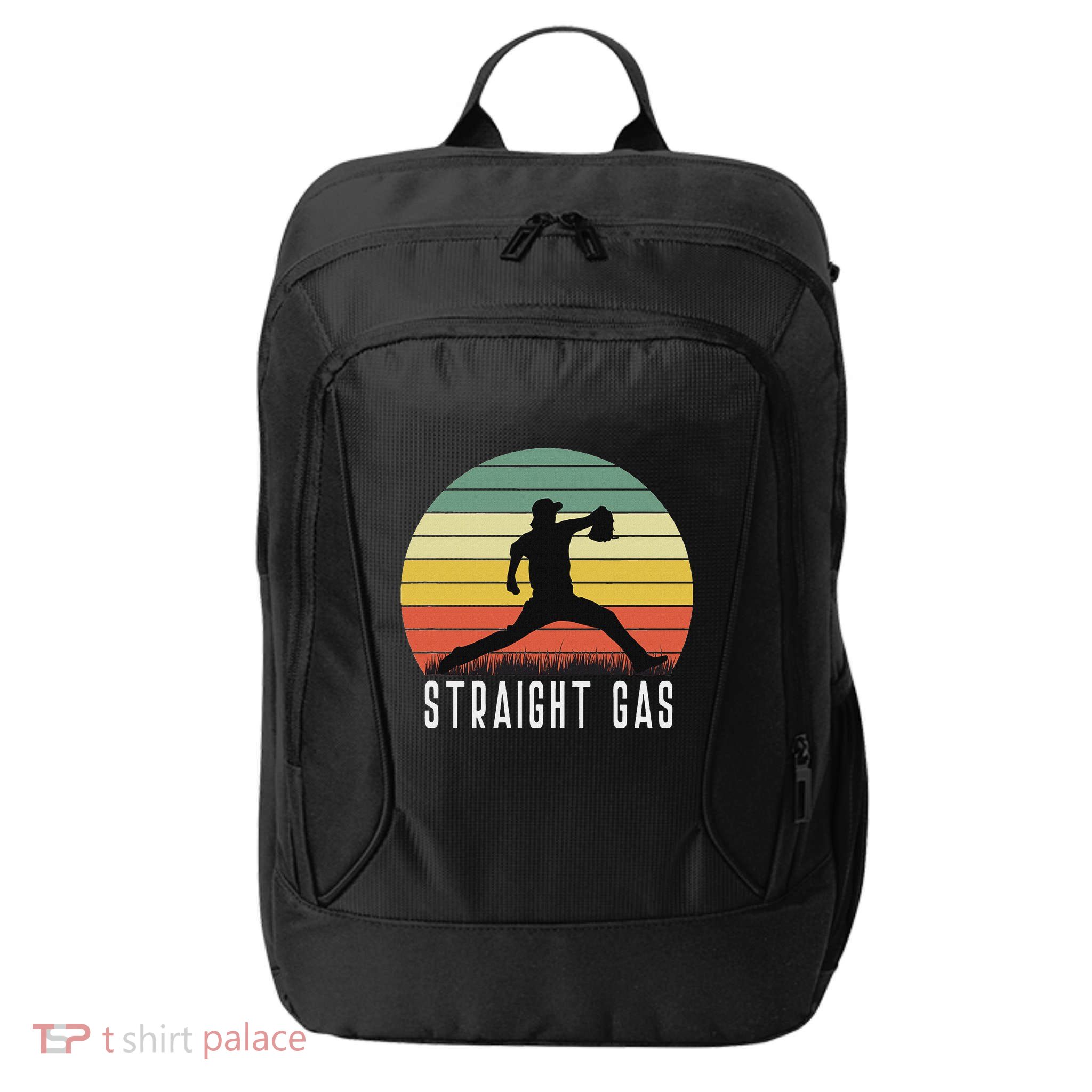 Baseball Batter Pitcher Pitching Closer Relief Strikeout K City Backpack