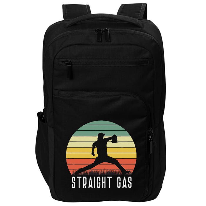 Baseball Batter Pitcher Pitching Closer Relief Strikeout K Impact Tech Backpack