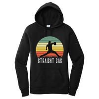 Baseball Batter Pitcher Pitching Closer Relief Strikeout K Women's Pullover Hoodie