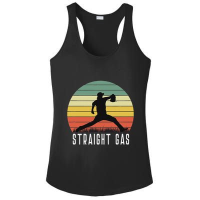 Baseball Batter Pitcher Pitching Closer Relief Strikeout K Ladies PosiCharge Competitor Racerback Tank