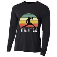 Baseball Batter Pitcher Pitching Closer Relief Strikeout K Cooling Performance Long Sleeve Crew