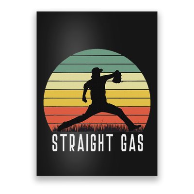 Baseball Batter Pitcher Pitching Closer Relief Strikeout K Poster