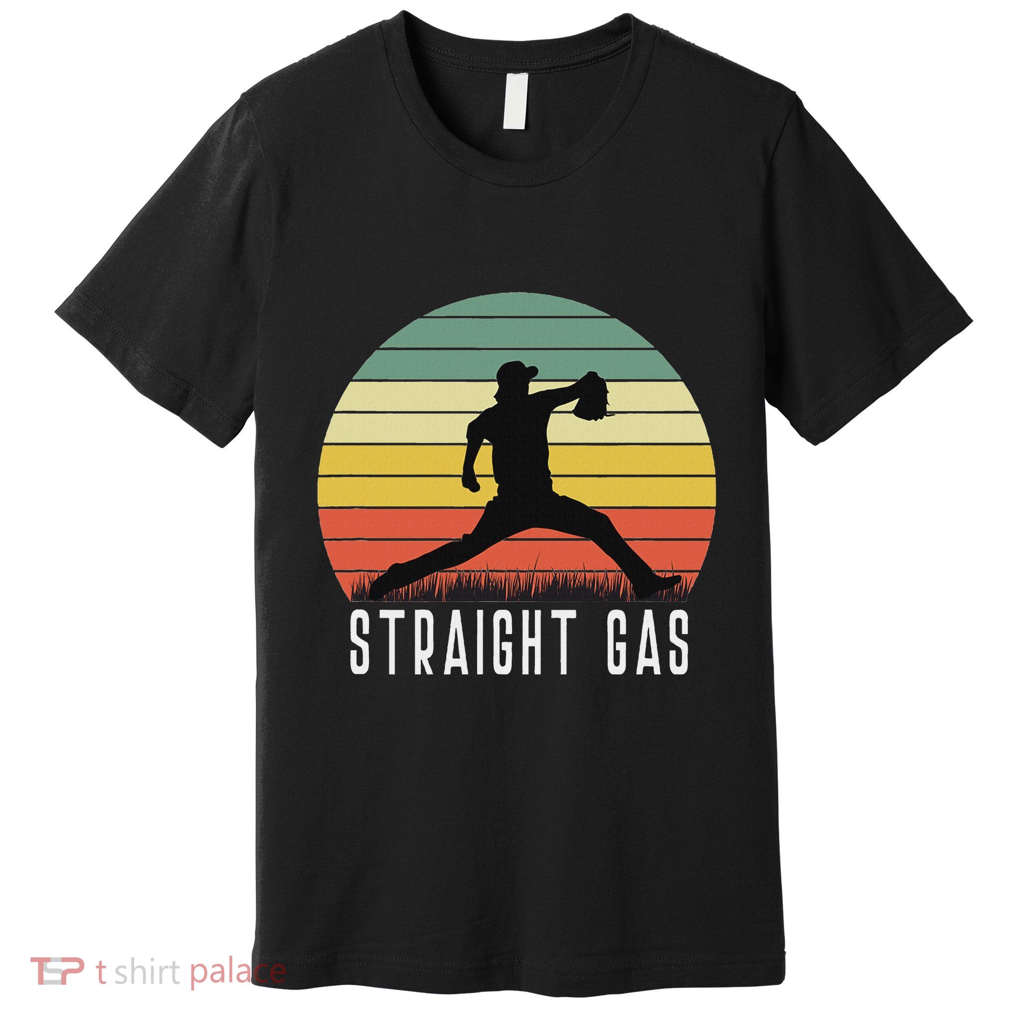 Baseball Batter Pitcher Pitching Closer Relief Strikeout K Premium T-Shirt