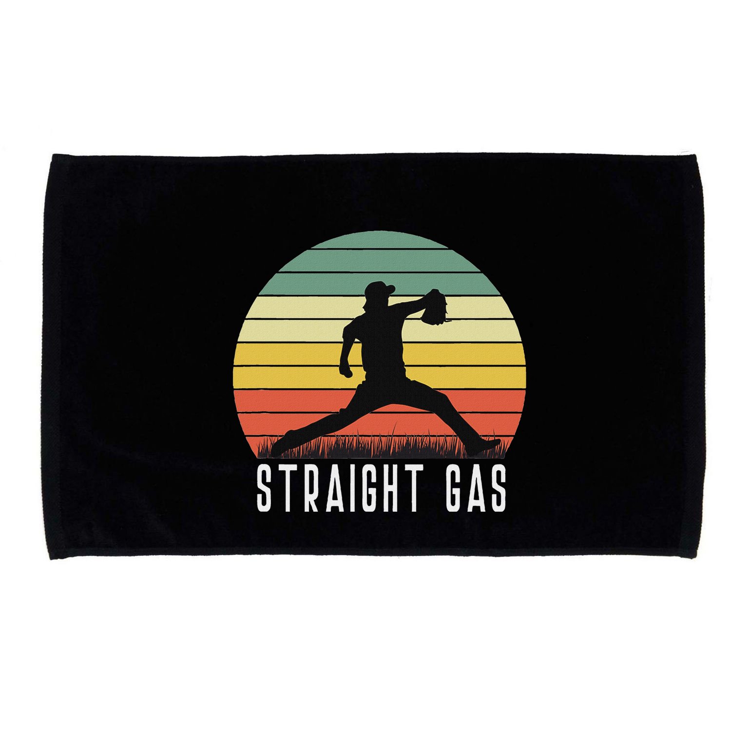 Baseball Batter Pitcher Pitching Closer Relief Strikeout K Microfiber Hand Towel