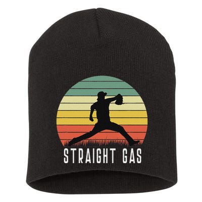 Baseball Batter Pitcher Pitching Closer Relief Strikeout K Short Acrylic Beanie
