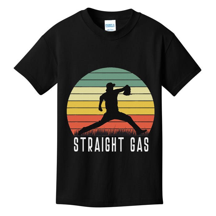 Baseball Batter Pitcher Pitching Closer Relief Strikeout K Kids T-Shirt