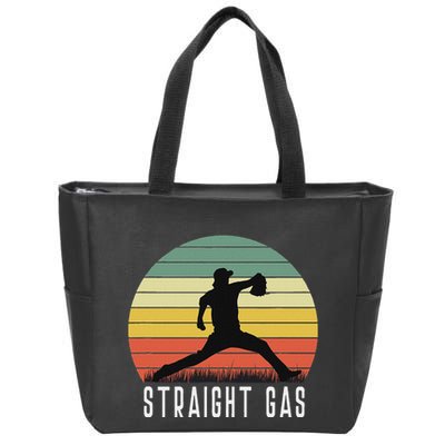Baseball Batter Pitcher Pitching Closer Relief Strikeout K Zip Tote Bag