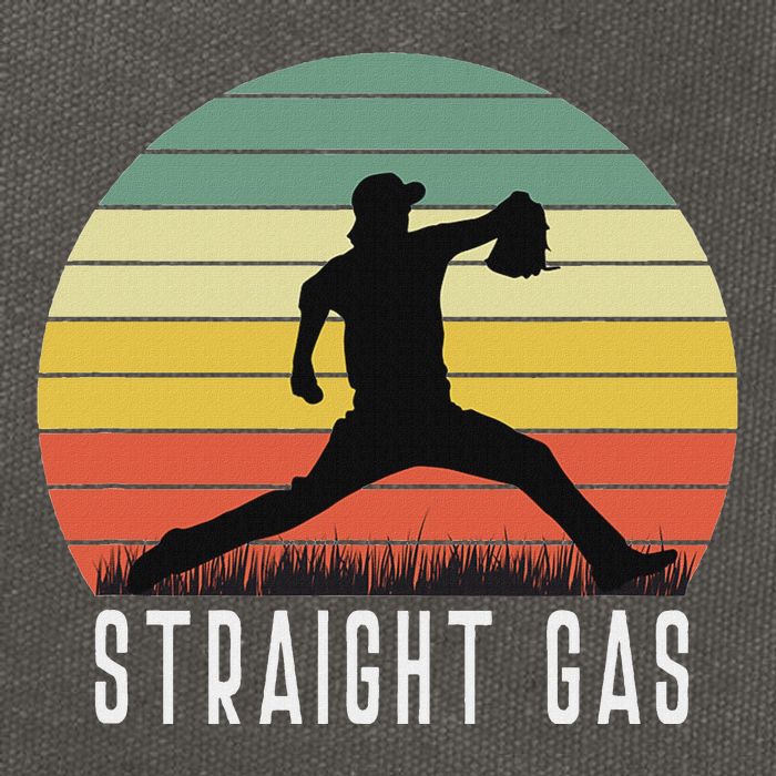Baseball Batter Pitcher Pitching Closer Relief Strikeout K Cotton Canvas Backpack
