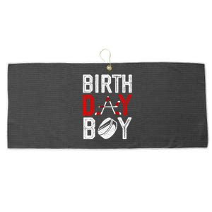 Boy Birthday Party Decorations Hockey Winter Sports Fans Large Microfiber Waffle Golf Towel