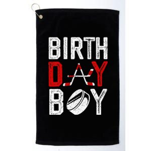 Boy Birthday Party Decorations Hockey Winter Sports Fans Platinum Collection Golf Towel