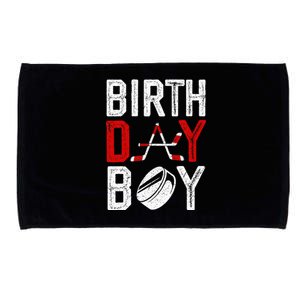 Boy Birthday Party Decorations Hockey Winter Sports Fans Microfiber Hand Towel