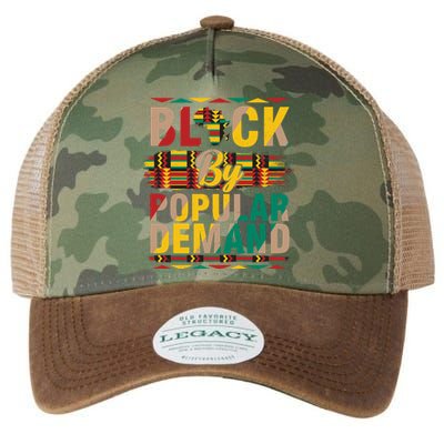 Black By Popular Demand Celebrate Black History Legacy Tie Dye Trucker Hat