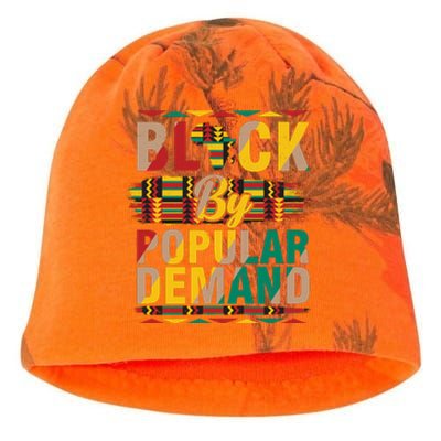 Black By Popular Demand Celebrate Black History Kati - Camo Knit Beanie