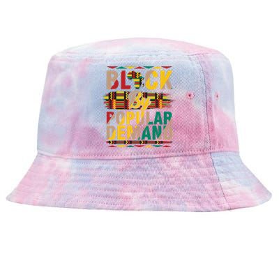 Black By Popular Demand Celebrate Black History Tie-Dyed Bucket Hat