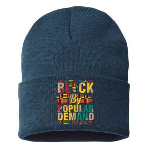 Black By Popular Demand Celebrate Black History Sustainable Knit Beanie