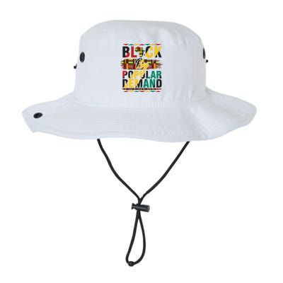 Black By Popular Demand Celebrate Black History Legacy Cool Fit Booney Bucket Hat