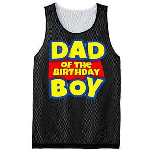 Birthday Boy Proud Dad Gift Mesh Reversible Basketball Jersey Tank