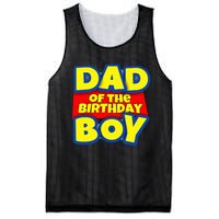 Birthday Boy Proud Dad Gift Mesh Reversible Basketball Jersey Tank