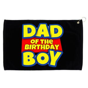 Birthday Boy Proud Dad Gift Grommeted Golf Towel