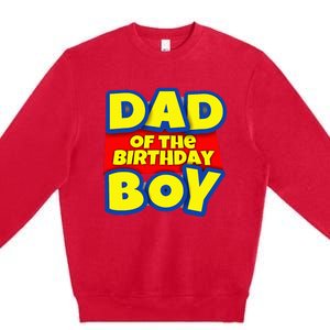 Birthday Boy Proud Dad Gift Premium Crewneck Sweatshirt