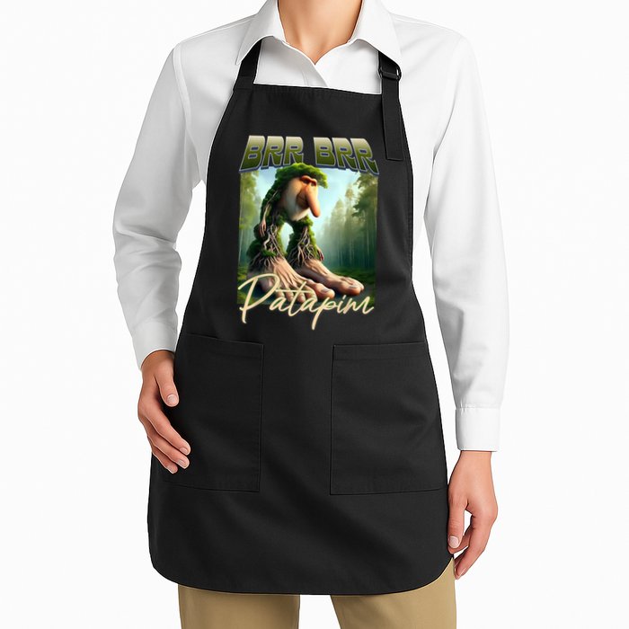 Brr Brr Patapim Italian Brainrot Meme Forest Monkey Bootleg  Apron