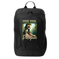 Brr Brr Patapim Italian Brainrot Meme Forest Monkey Bootleg  City Backpack