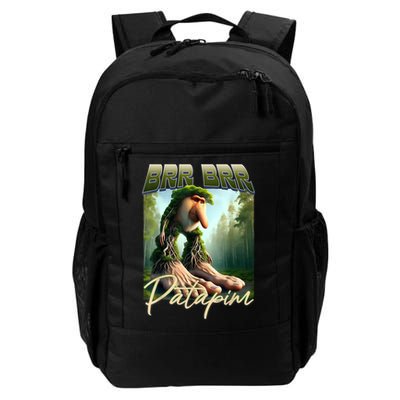 Brr Brr Patapim Italian Brainrot Meme Forest Monkey Bootleg  Backpack