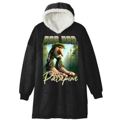Brr Brr Patapim Italian Brainrot Meme Forest Monkey Bootleg  Hooded Wearable Blanket