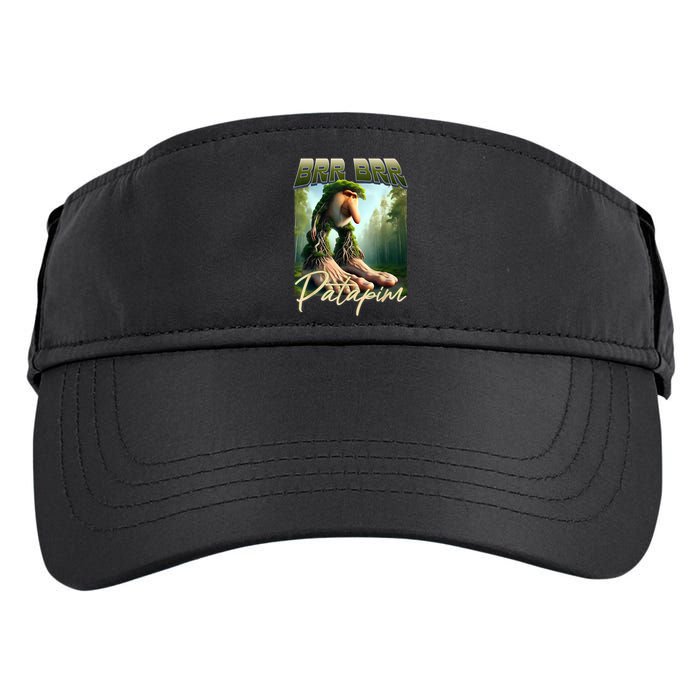 Brr Brr Patapim Italian Brainrot Meme Forest Monkey Bootleg  Adult Drive Performance Visor
