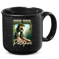 Brr Brr Patapim Italian Brainrot Meme Forest Monkey Bootleg  15oz Campfire Ceramic Mug
