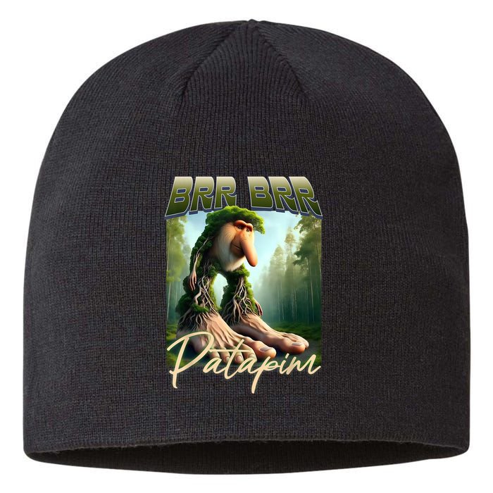 Brr Brr Patapim Italian Brainrot Meme Forest Monkey Bootleg  Sustainable Beanie
